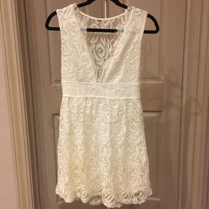 White Lace Dress, Graduation